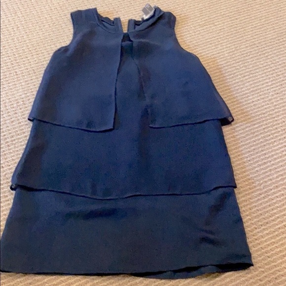 Vince Other - VINCE KIDS 3 TIER  DRESS IN NAVY SILKY MATERIAL